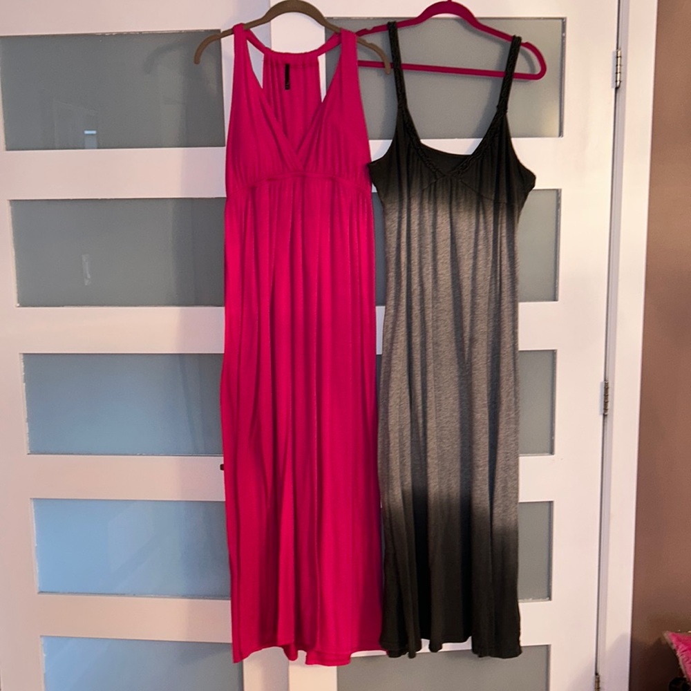 Lot of two Pink & Grey Summer Dresses